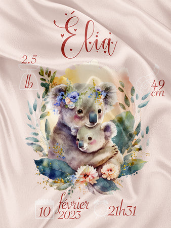Un amour de koala - Couverture de naissance
