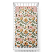Fleurs highland - Couvre-lit pour bassinette